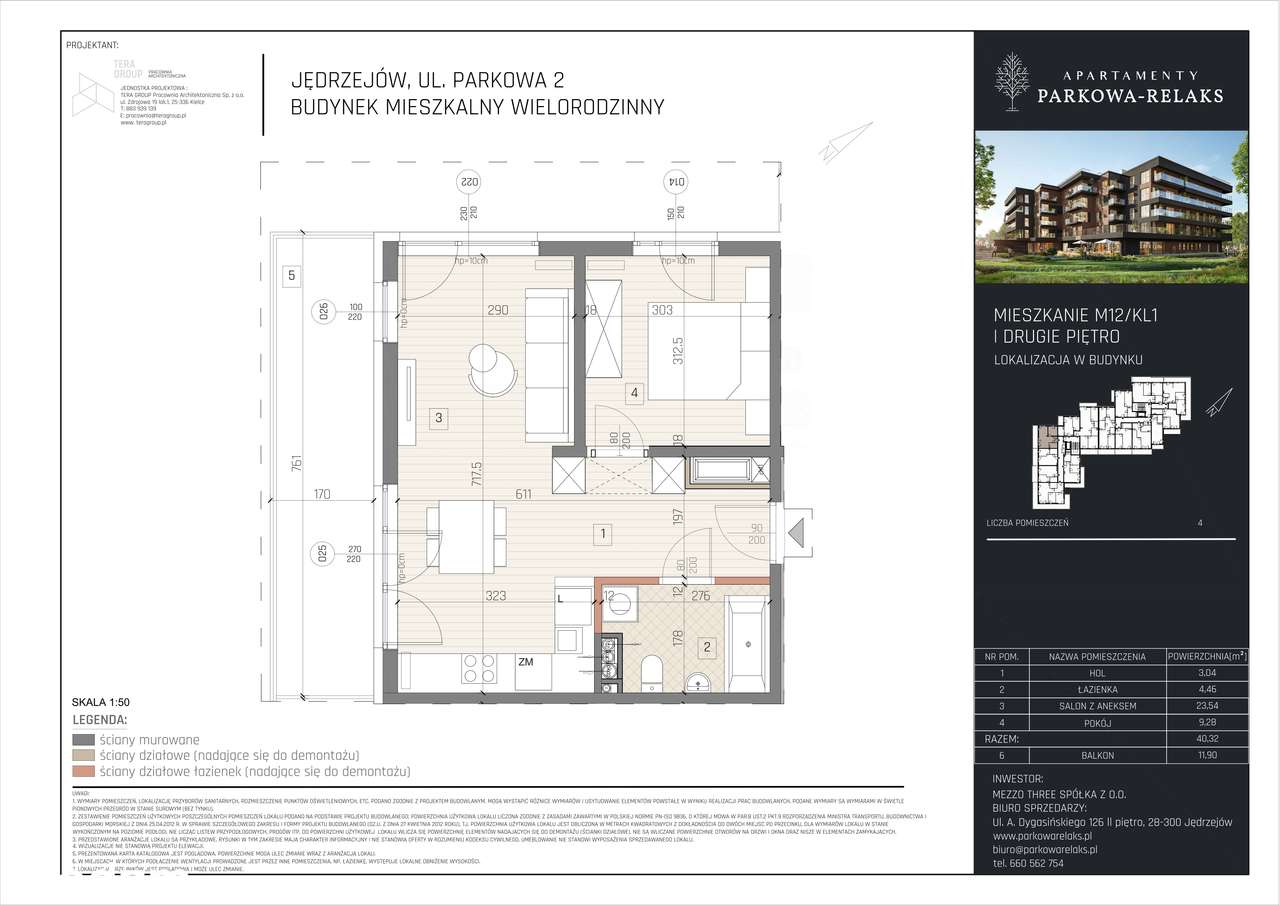 Parkowa-Relaks | mieszkanie 2-pok. | M12_KL1_03 - Pełny obrazek: 2/7