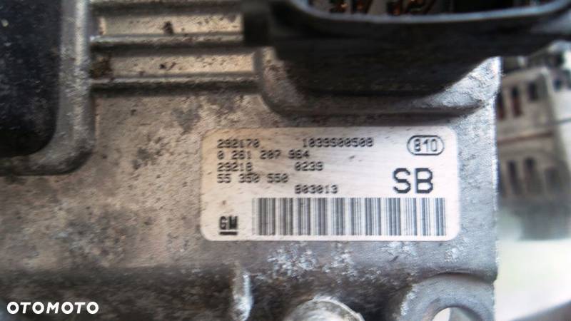 Sterownik silnika Opel Agila 1.2 16V 55350550 - 3