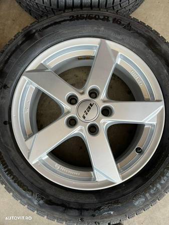 vând jante aliaj Volkswagen Passat pe 16” cu anvelope de iarnă - 2