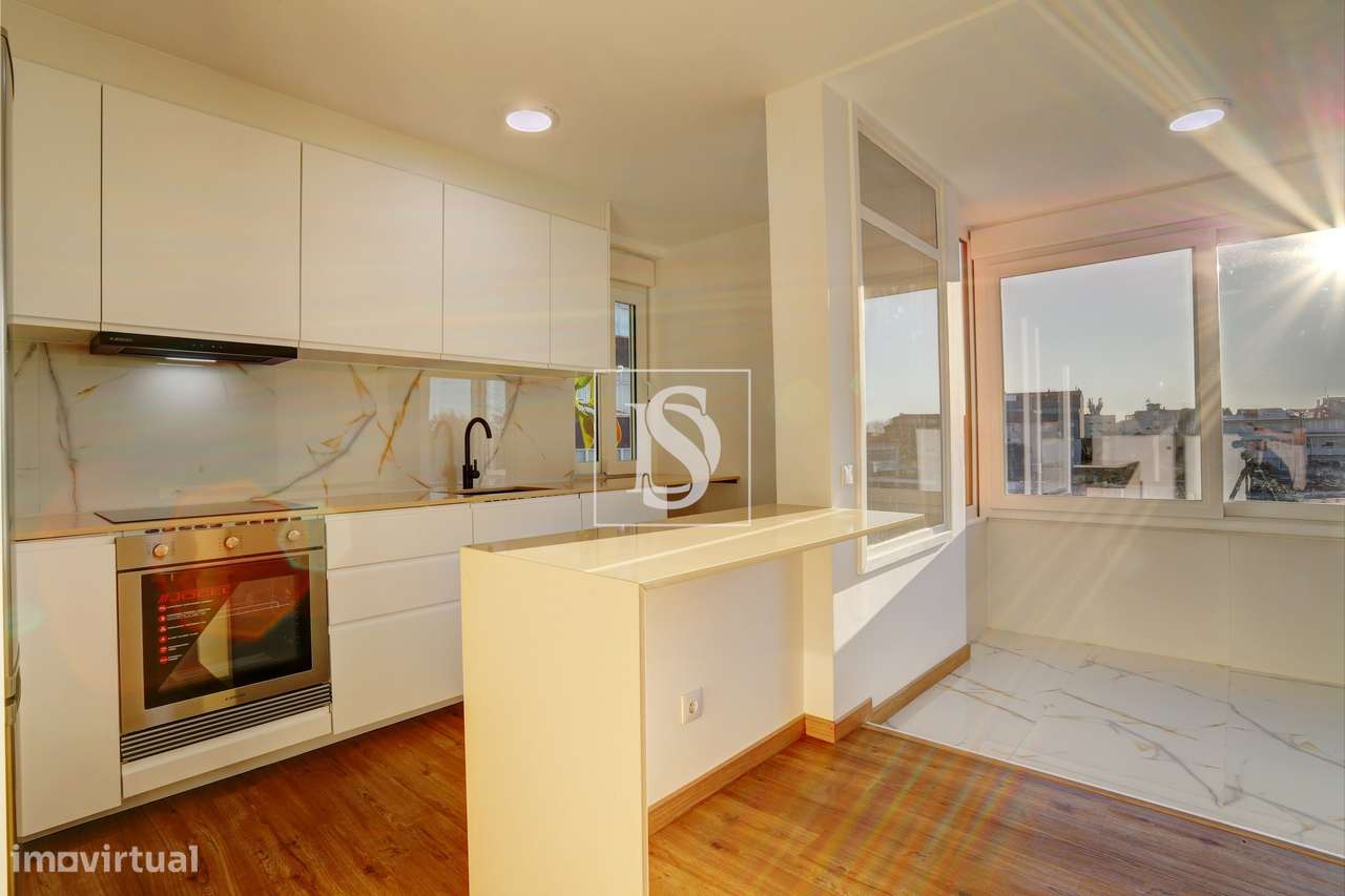 Apartamento T3 totalmente renovado, em Matosinhos.-8
