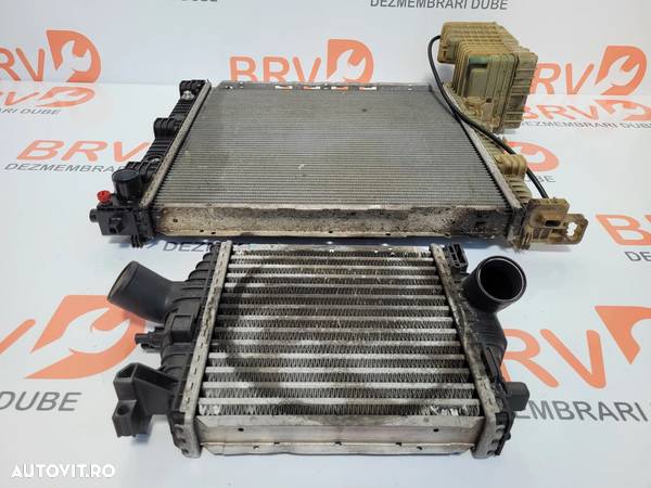 Radiator complet (apa+intercooler) pentru Mercedes Vito W638 Euro 2 (1998-2003) an fabricatie - 1