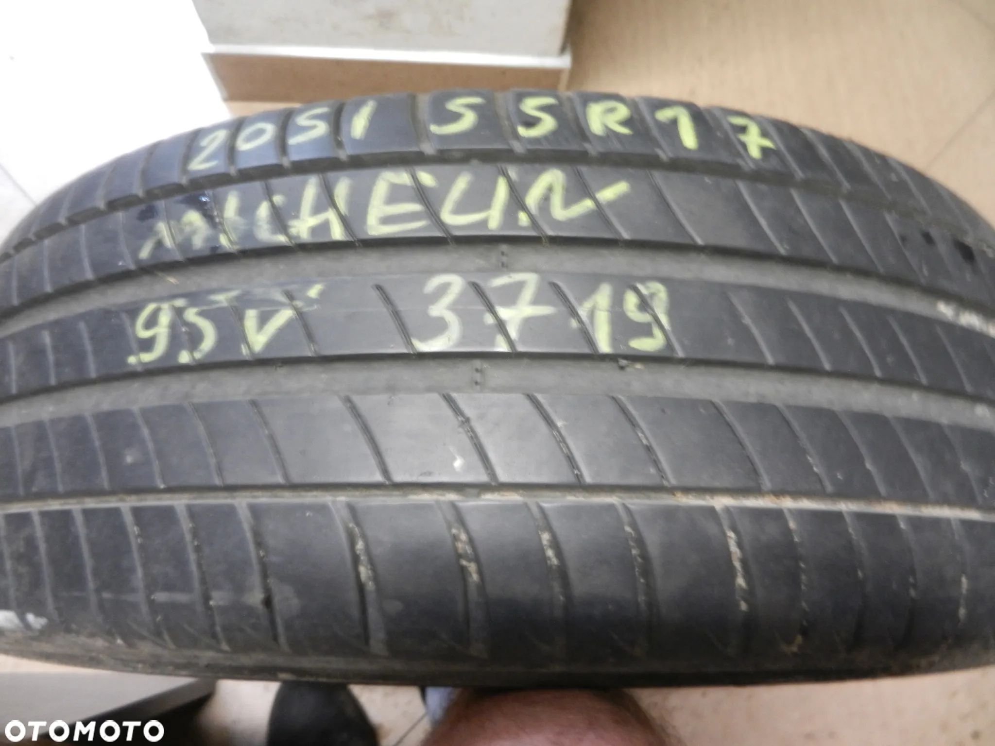 Opona pojedyńcza 205/55r17 michelin primacy 3 6,8mm lato - 1