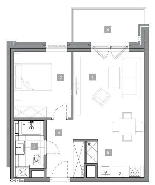 Widok na kanał na Stępce i panoramę Gdańska-16