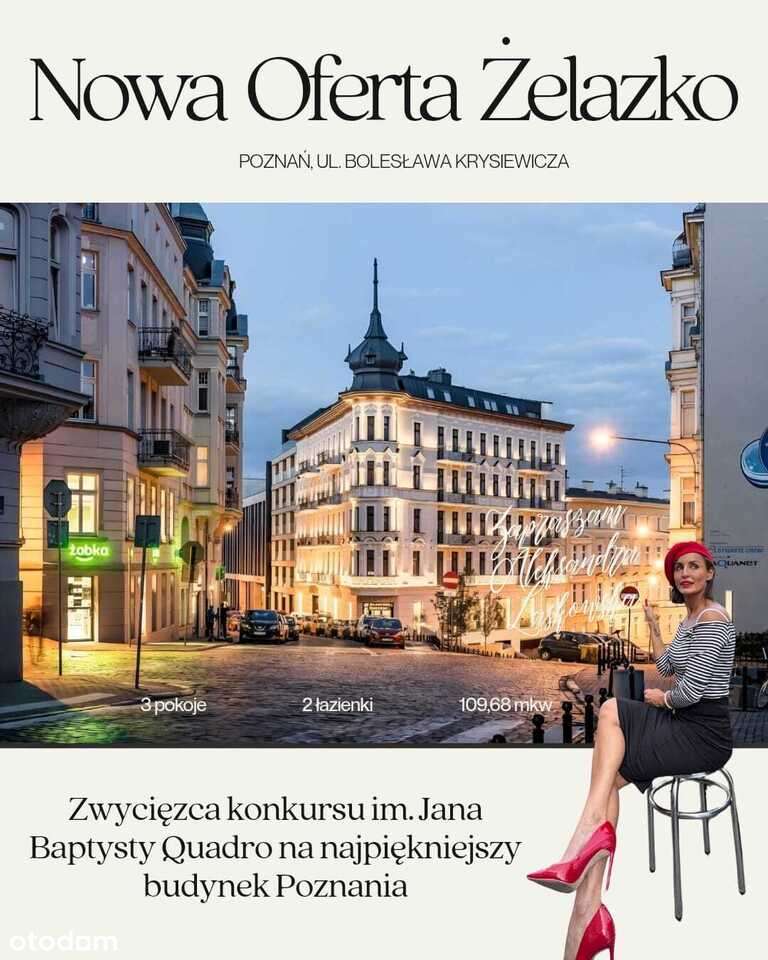 Apartament  w ŻELAZKU - ul. Krysiewicza / Ogrodowa-0