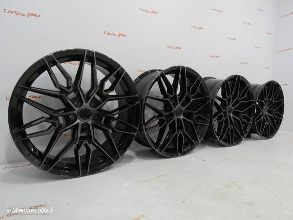 Jantes Concaver CVR6 20 x 8 et 20 +9 et 35 5x112 Double Tinted Black - 4