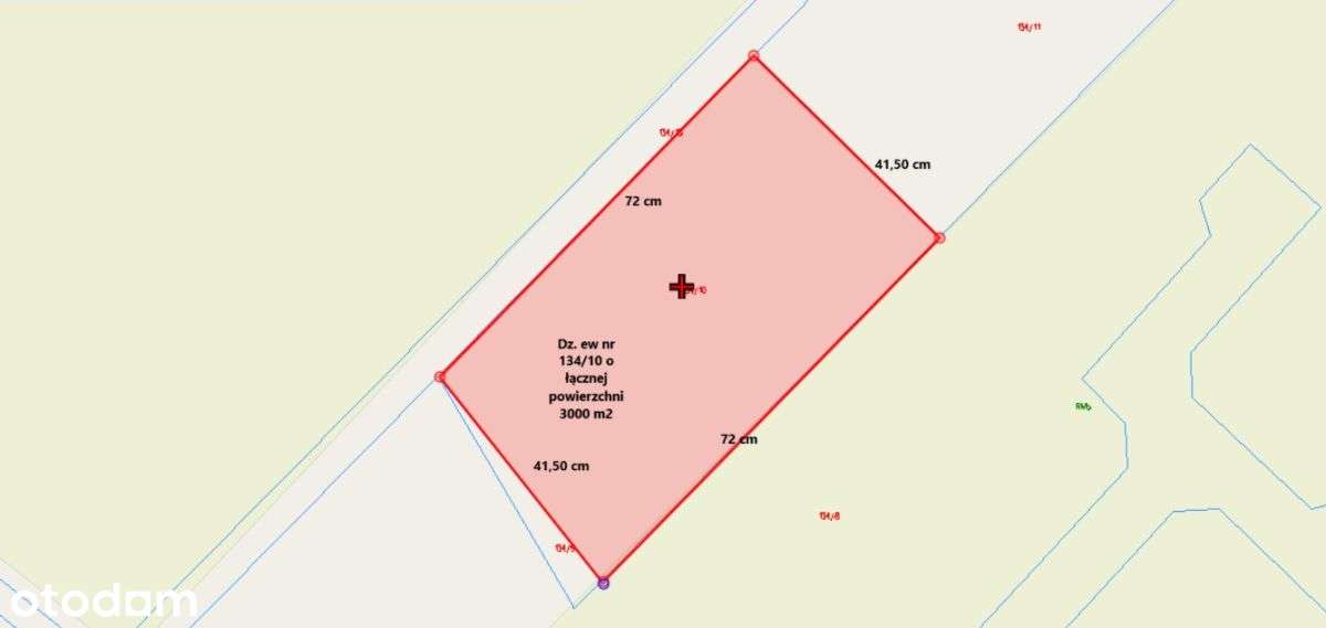 Działka Mazury Zwierzewo Ostróda - Pełny obrazek: 3/5