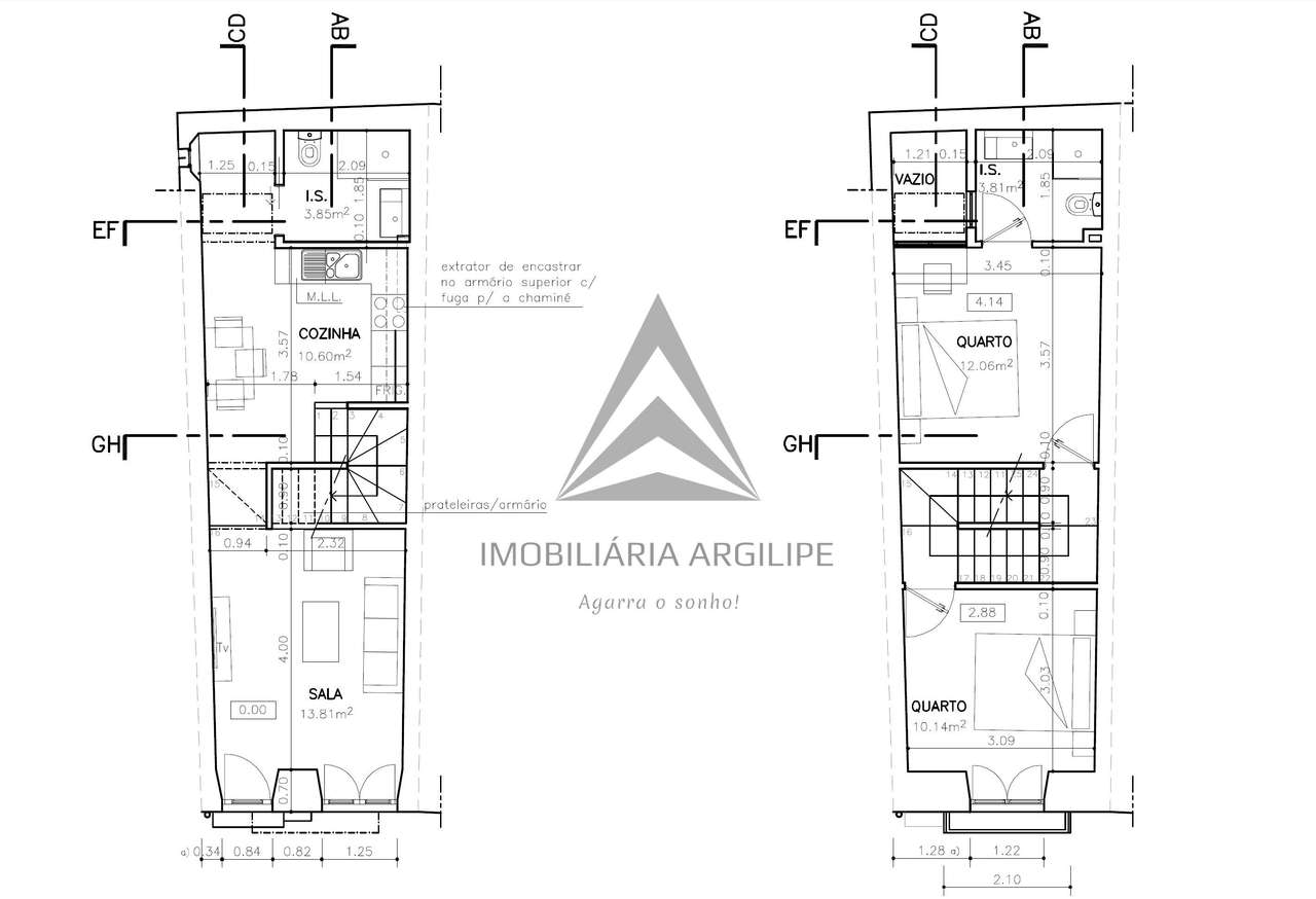 Moradia T4 no Centro Histórico de Constância | Vista rio-32