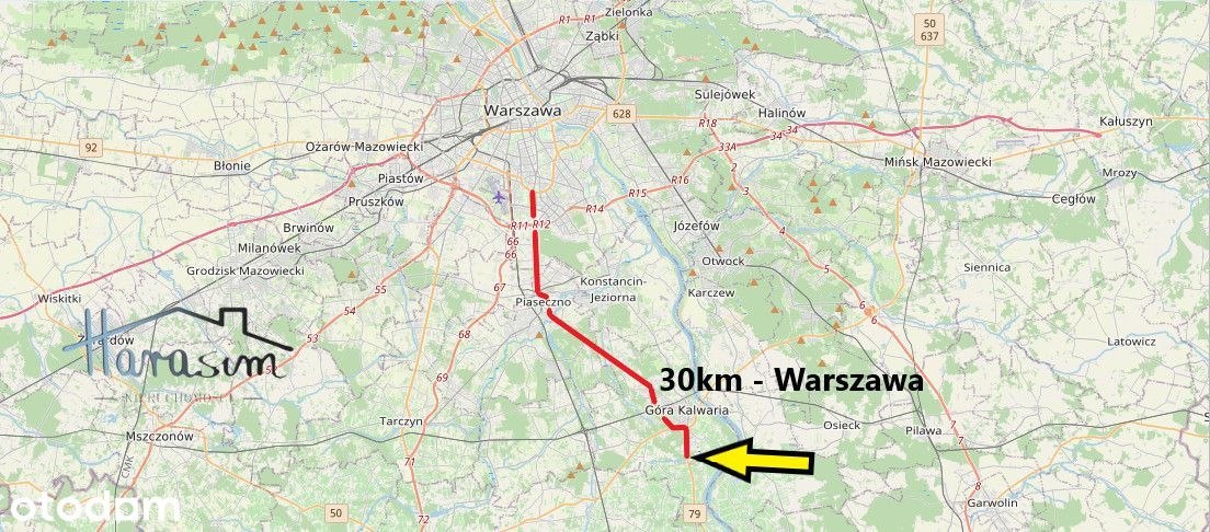 Coniew - 30km od Warszawy * 4000m przy lesie *