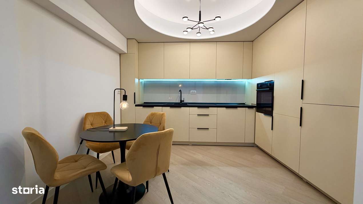 De inchiriat | Apartament 3 camere prima chirie Cortina North Pipera V - Imagine principală: 4/19