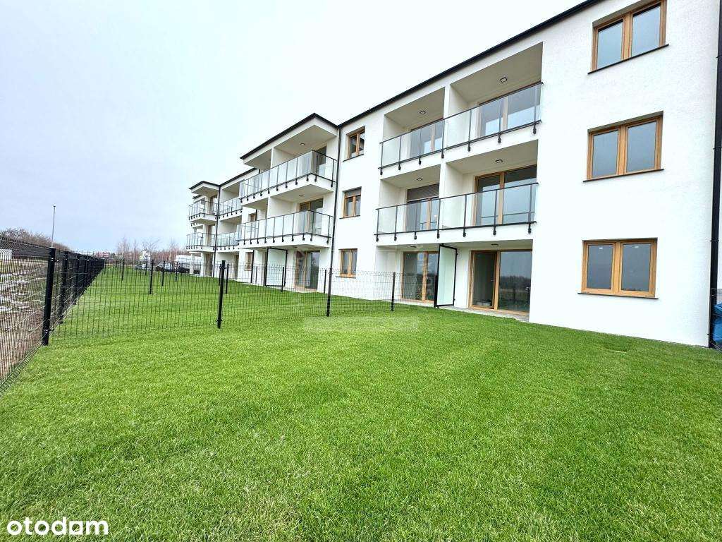 Nowe wykończone mieszkanie z ogródkiem i m.parkingowym !-5