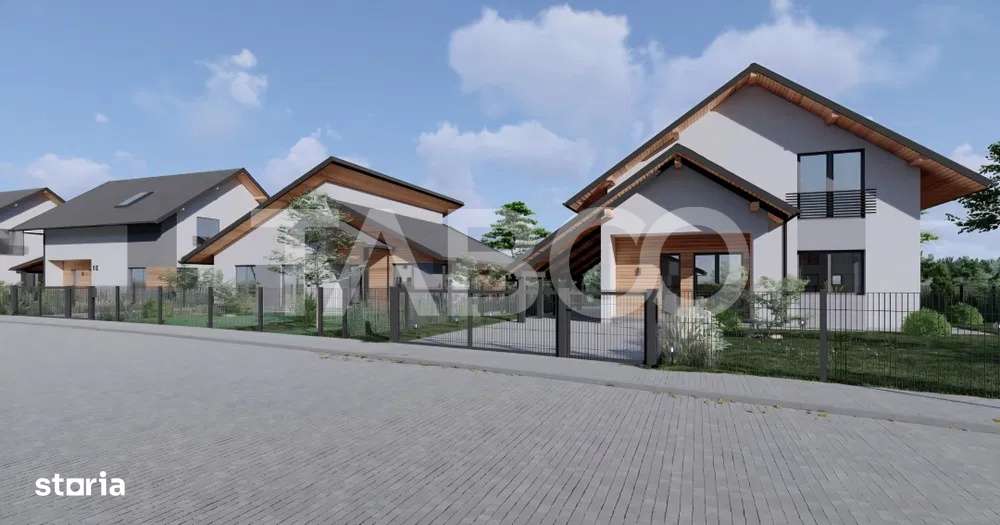 Casa individuala de ganzare cu teren generos- predare la alb - Imagine principală: 5/6