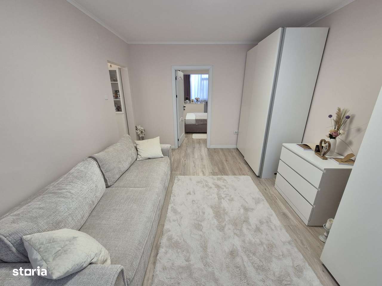 Gara-Parc 2 camere renovat complet, mobilat, utilat, etaj 1, gaze,-6