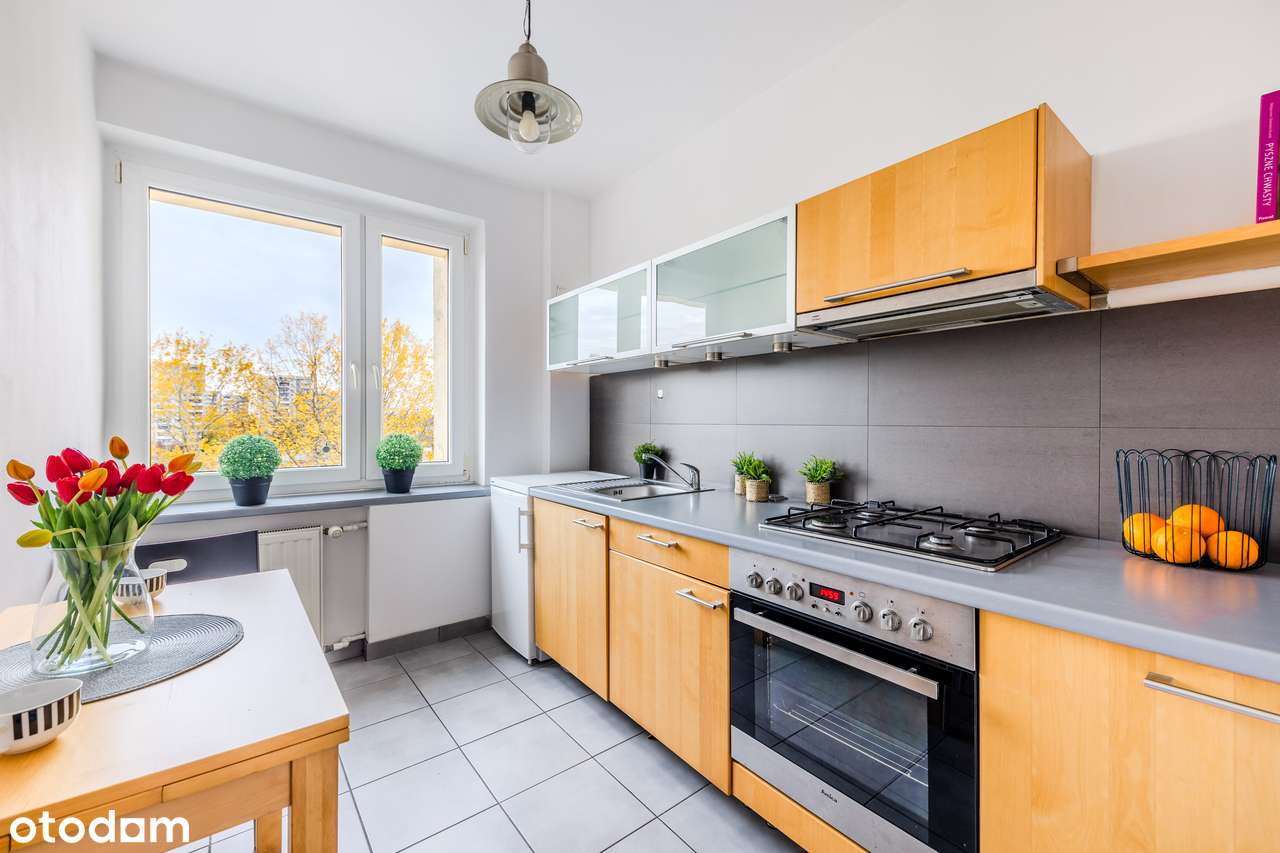 Słoneczne mieszkanie przy metrze Imielin – zielony Ursynów-4