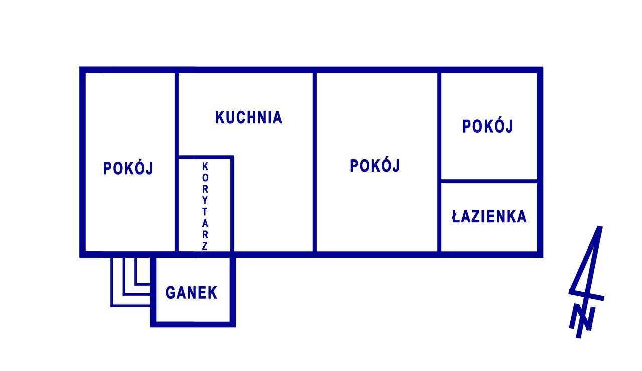 Dom 80 m2 na działce 2677 m2 Skrzypiów/Pińczów-18