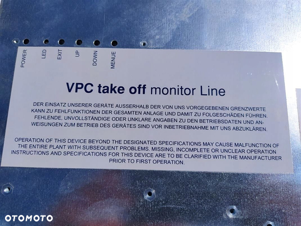 LAUER VPC TAKE OFF MONITOR LINE MT215L VPC T 14599 - 4