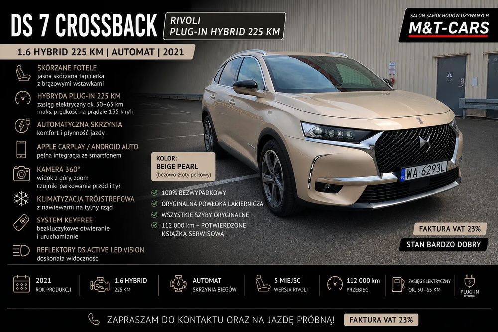 DS DS7 Crossback 1.6 E-Tense Rivoli 2021