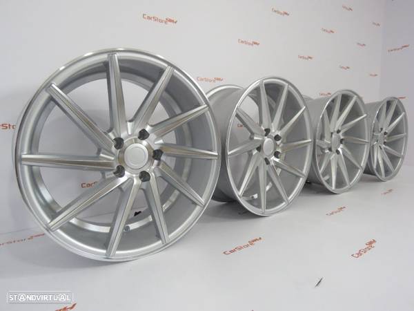 Jantes Look Vossen CVT 19 8.5+9.5 ET35 5x120 Silver - 5