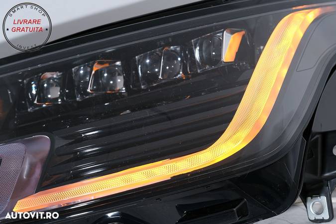 Faruri Full LED Land Range Rover IV Vogue SUV L405 (2013-2017) Coversie la 2018-up- livrare gratuita - 6