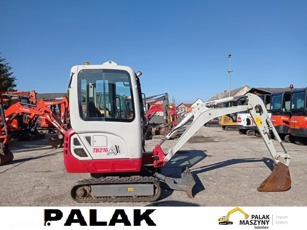 Takeuchi Mini koparka TAKEUCHI  TB 216  ,2016 rok - 7