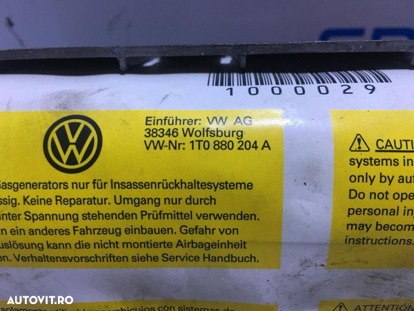 Airbag Pasager VW Touran 2003 - 2010 Cod Piesa : 1T0 880 204 A / 1T0880204A - 3