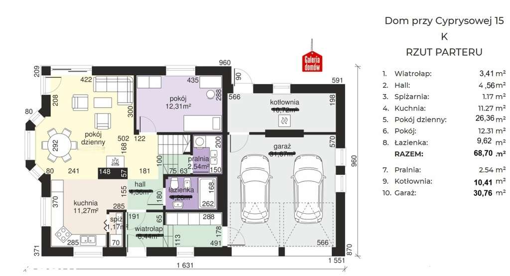 Nowoczesny, przestronny dom w zielonej gm.Alwernia-14
