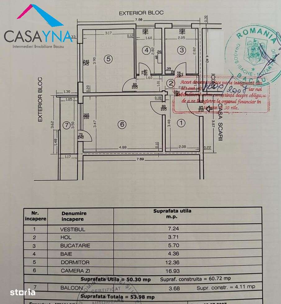 Strada Mioritei - Apartament 2 camere decomandate!-7