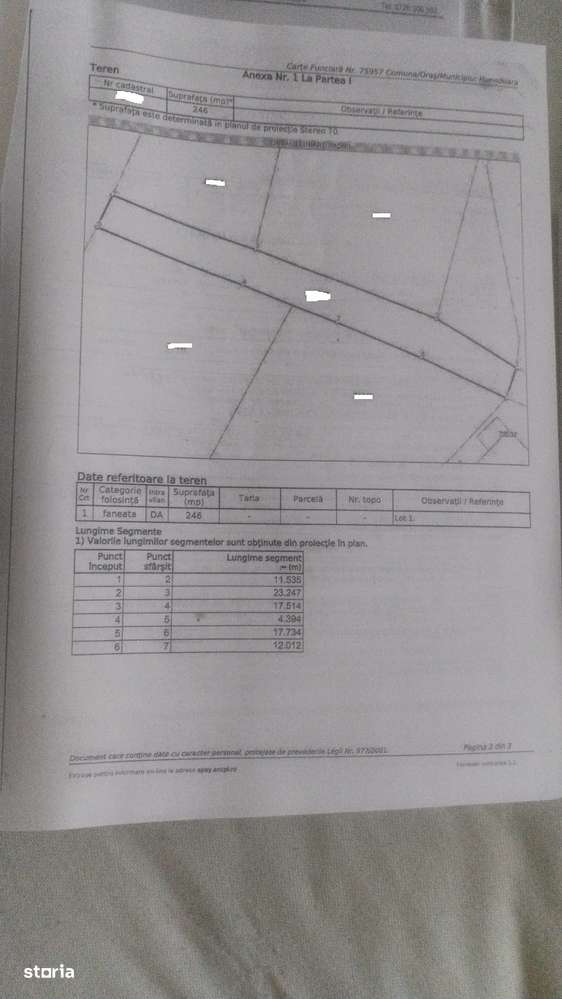 Vând teren intravilan 850mp în Hunedoara, zona Buituri, FS 22m... - Imagine principală: 5/6
