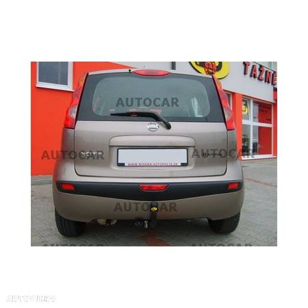 Carlig de remorcare pentru Nissan NOTE - ( E 11 ) - sistem semidemontabil -cu suruburi - din 2006 -2008 - 8