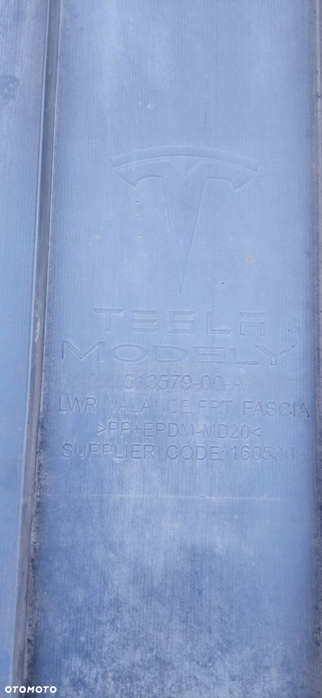 TESLA MODEL Y 20- OSŁONA PŁYTA SPOILER POD ZDERZAK PRZÓD 1613579-00-A - 14