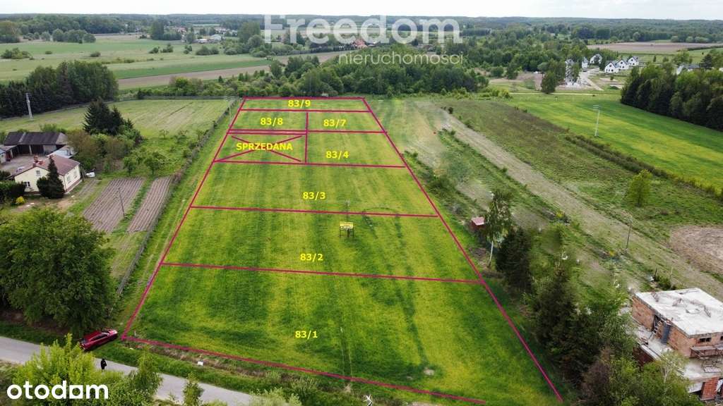 Sosnowica k/Mszczonowa - działki budowlane - Pełny obrazek: 1/4