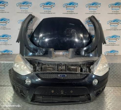 FRENTE COMPLETA FORD S-MAX SMAX I 1 MK1 CAPOT PARACHOQUES GUARDA-LAMAS OTICAS RADIADOR VENTILADOR FRENTE FIBRA REFORÇO - 1