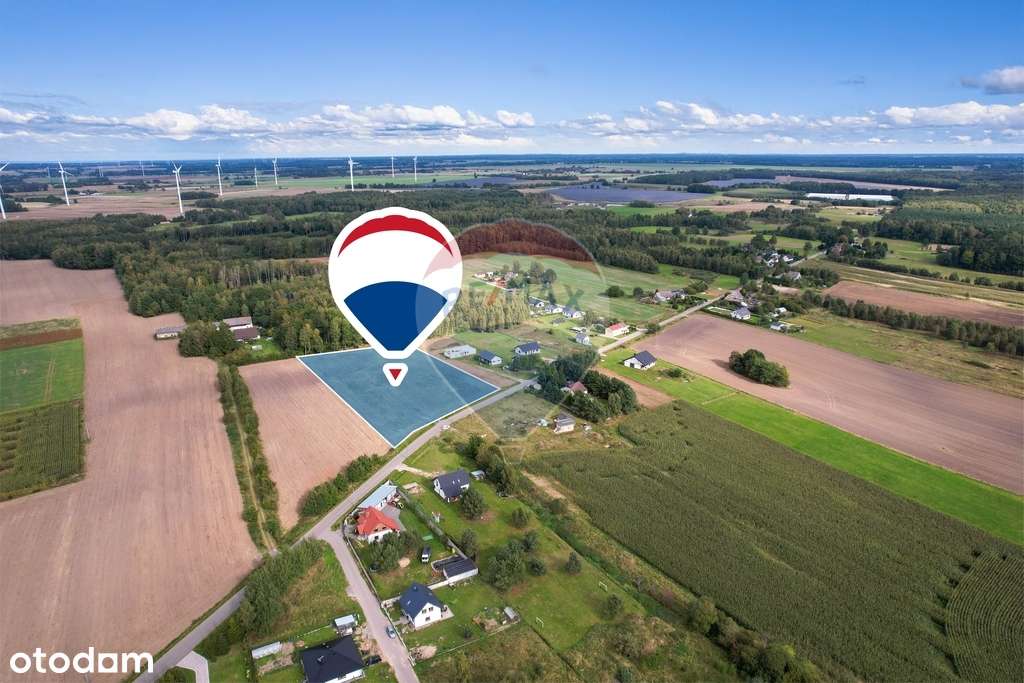 Działka siedliskowa przy lesie 1,1 ha – Wrześnica-1