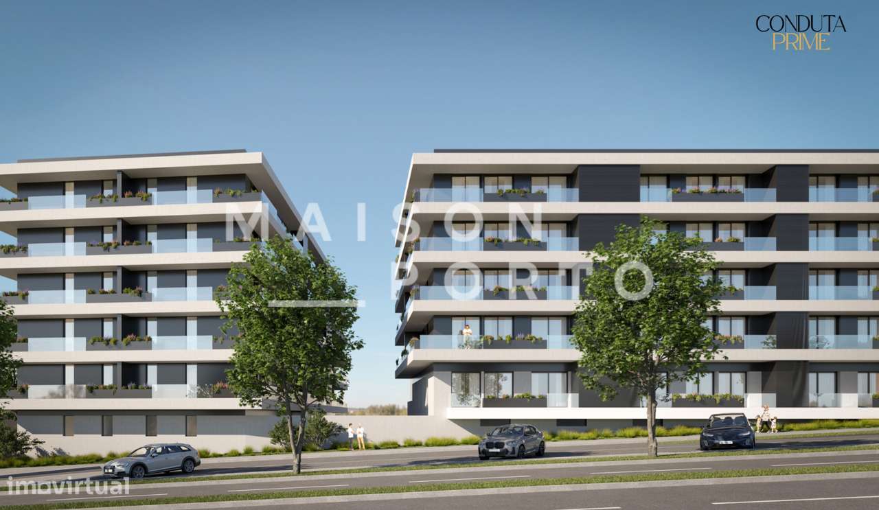 Apartamento T2 com Terraço em Condomínio Fechado em Gondomar - Grande imagem: 5/26