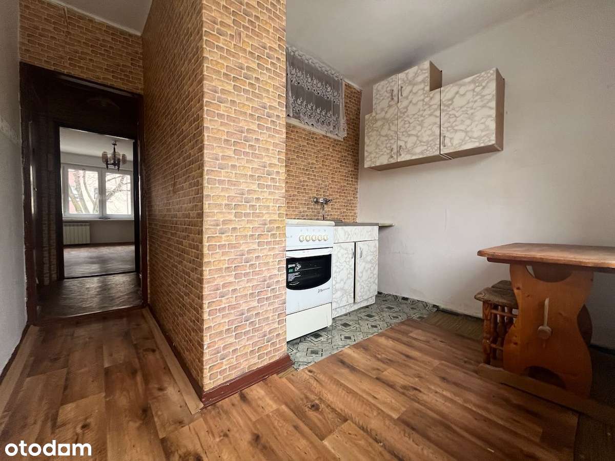 Kawalerka 33 m², widna kuchnia + piwnica 4 m², na start lub wynajem-0