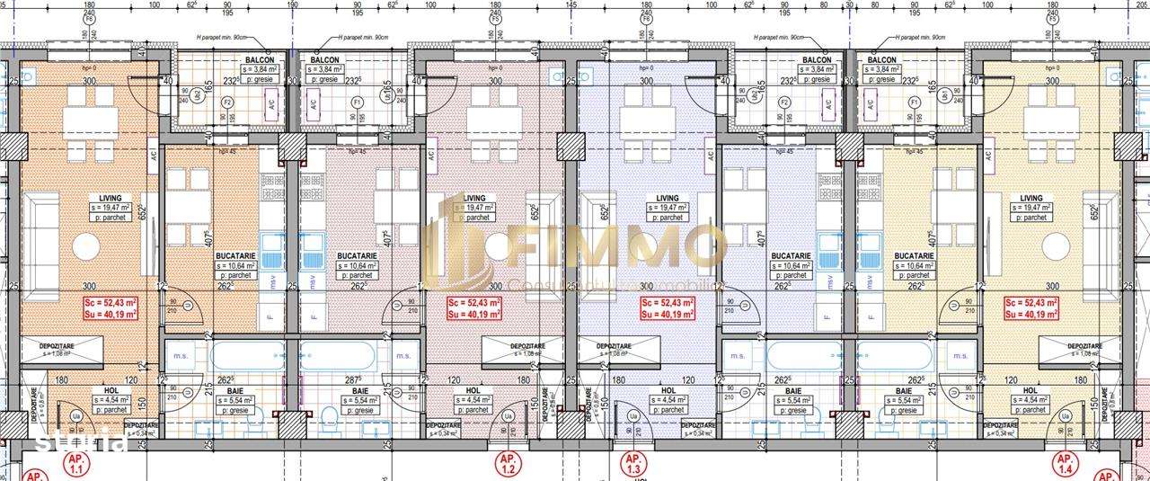 Garsoniere de vanzare | 40mp | Bloc nou | Traian Vuia | ID:1132 - Imagine principală: 4/8