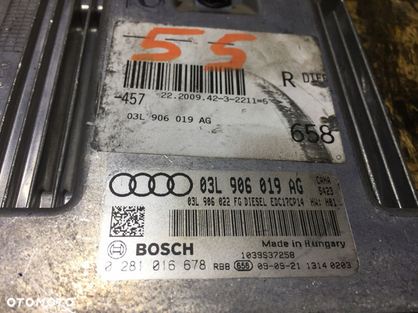 AUDI A6 C6 KOMPUTER STEROWNIK SILNIKA 03L906019AG - 2