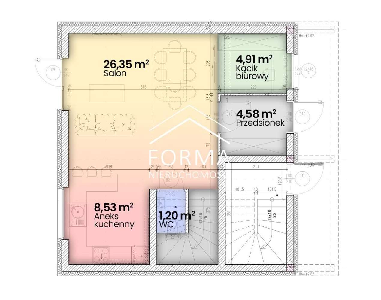 Osielsko komfortowy dom z ogrodem – 94 m²-3