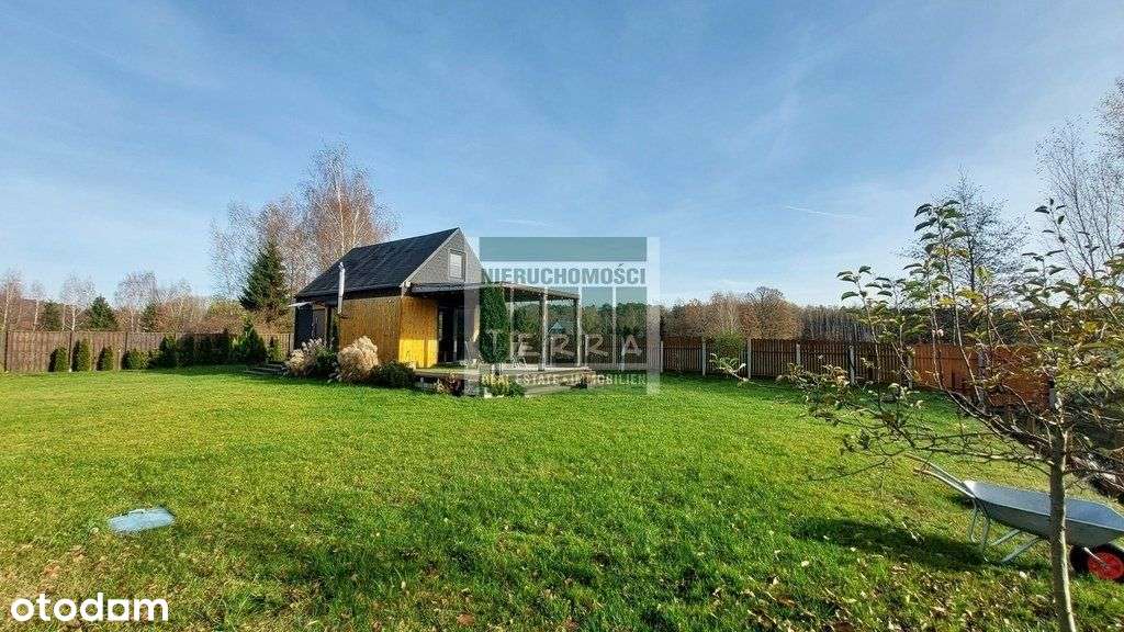 Duża działka + domek letniskowy w Bronkowie-18