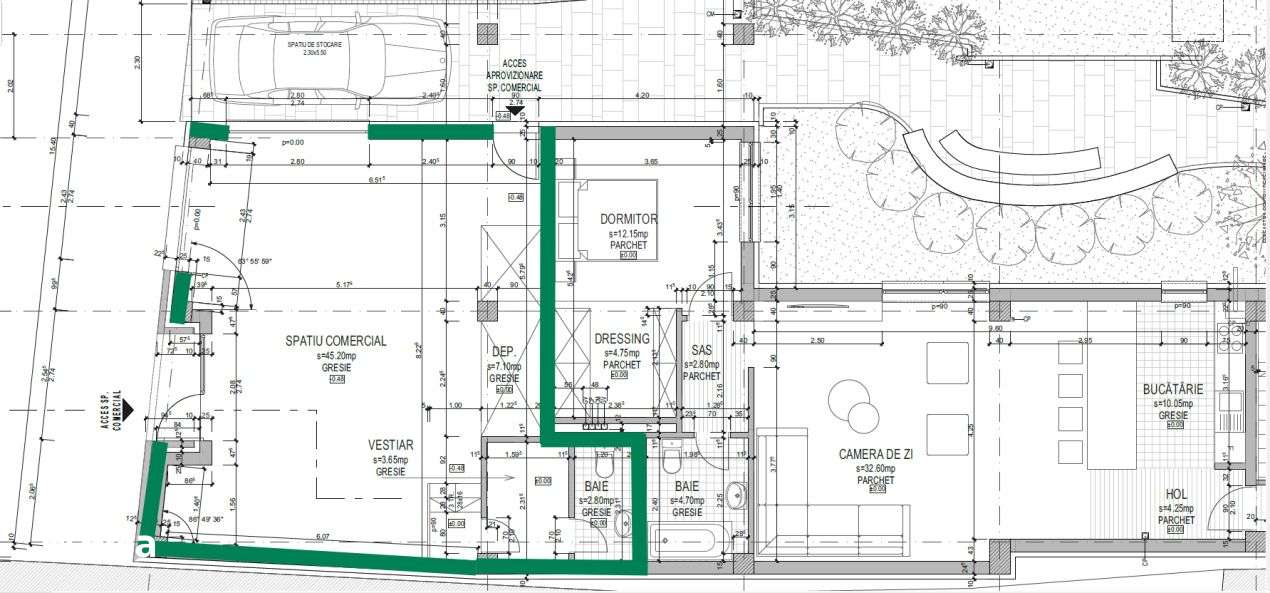 Spatiu comercial, 60 mp, finisat, posibilitate extindere, zona Podului - Imagine principală: 4/4