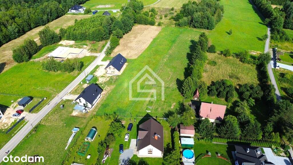 Działka budowlana - Łomna, gm. Nowy Wiśnicz - Pełny obrazek: 5/8