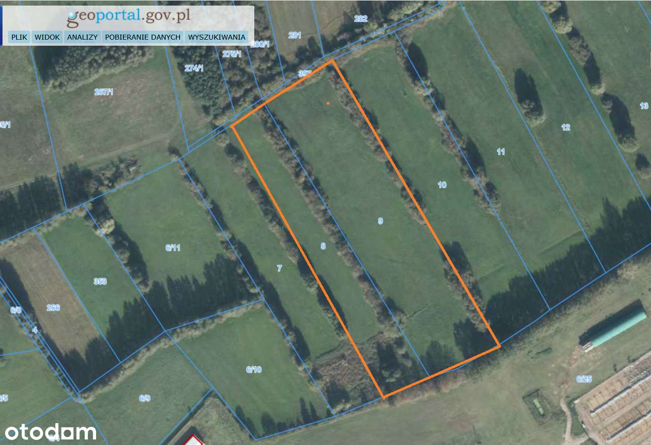 Działki pow. 2,8 ha, Konarskie. - Pełny obrazek: 5/5