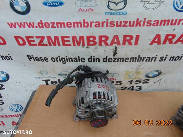 Alternator Opel Crossland 1.2 Peugeot 208 308 2008 3008 partner citroen c3 c4 cactus picasso berlingo 1.2 benzina - 1