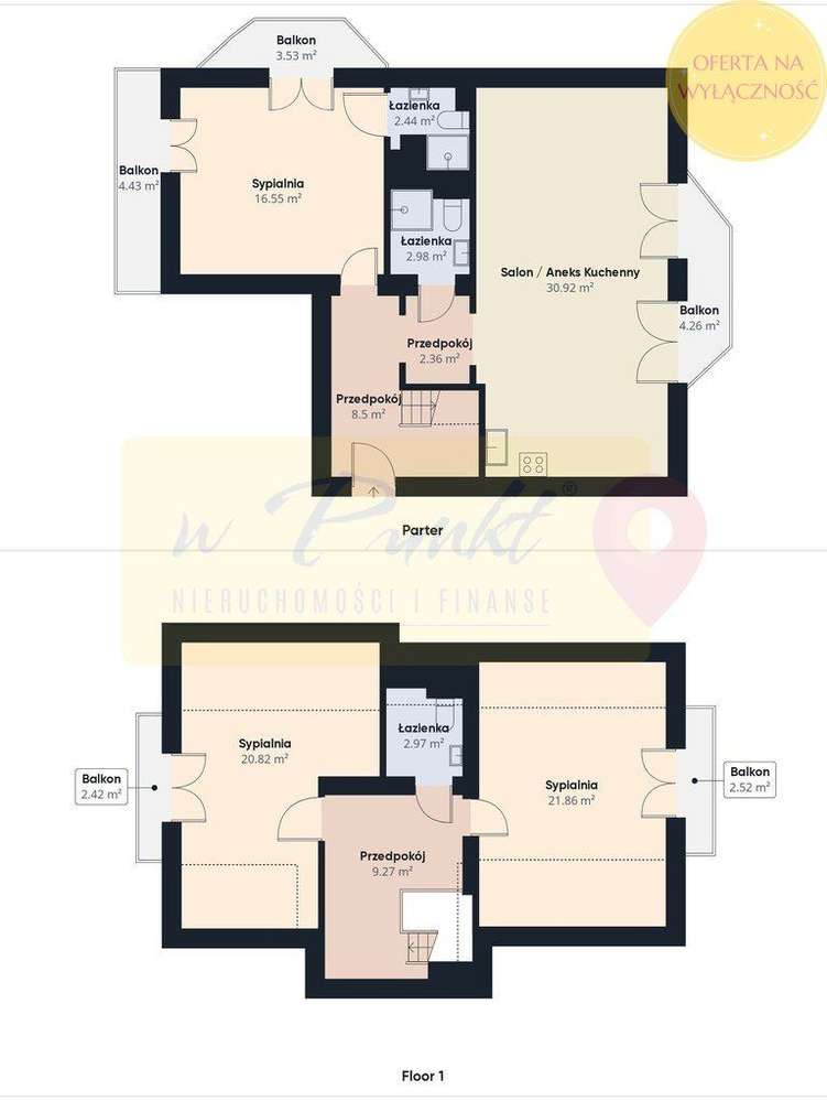 Apartament z widokiem na Śnieżkę+ 5 balkonów-10