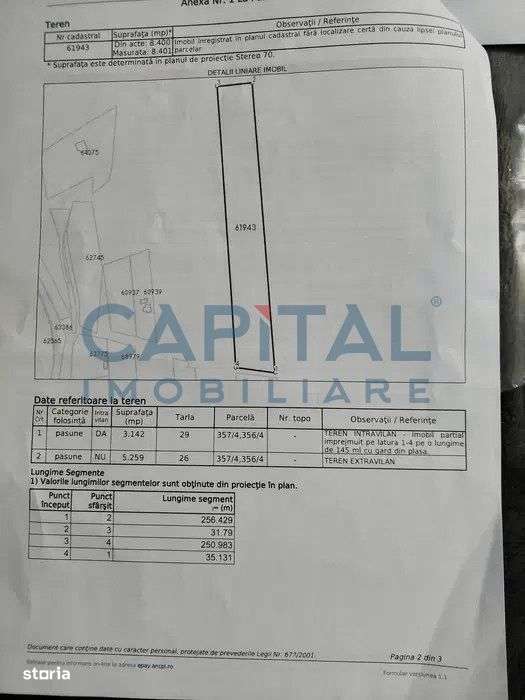 Teren Intravilan Constructii Podis-Margineni - Imagine principală: 4/6