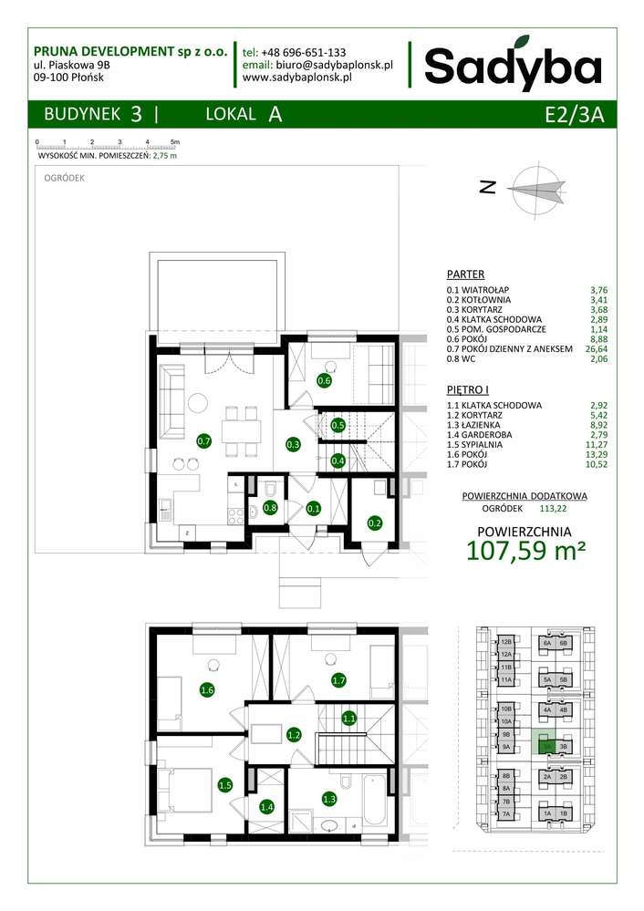 Osiedle Sadyba | dom 5-pok. | E2/3A - Pełny obrazek: 2/9