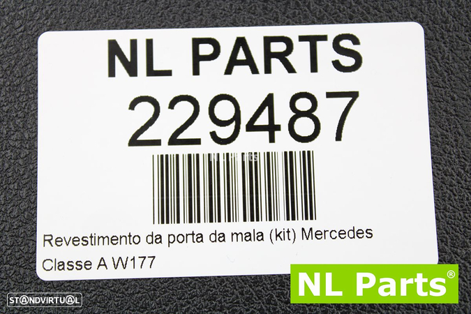 Revestimento da porta da mala (kit) Mercedes Classe A W177 - 13