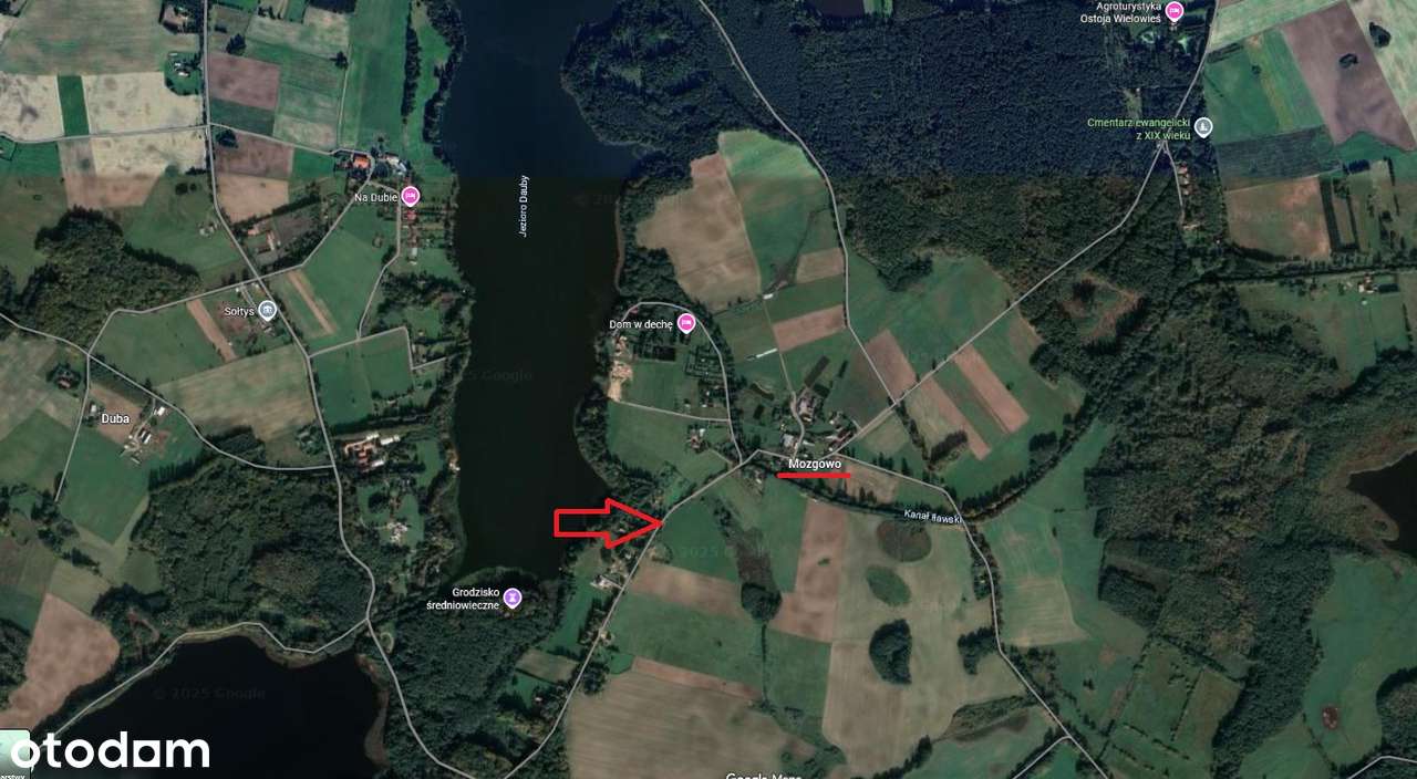 Działki z WZ nad J. Dauby | od 0,3 do 0,57 ha | Blisko Ostródy i S7 - Pełny obrazek: 5/7