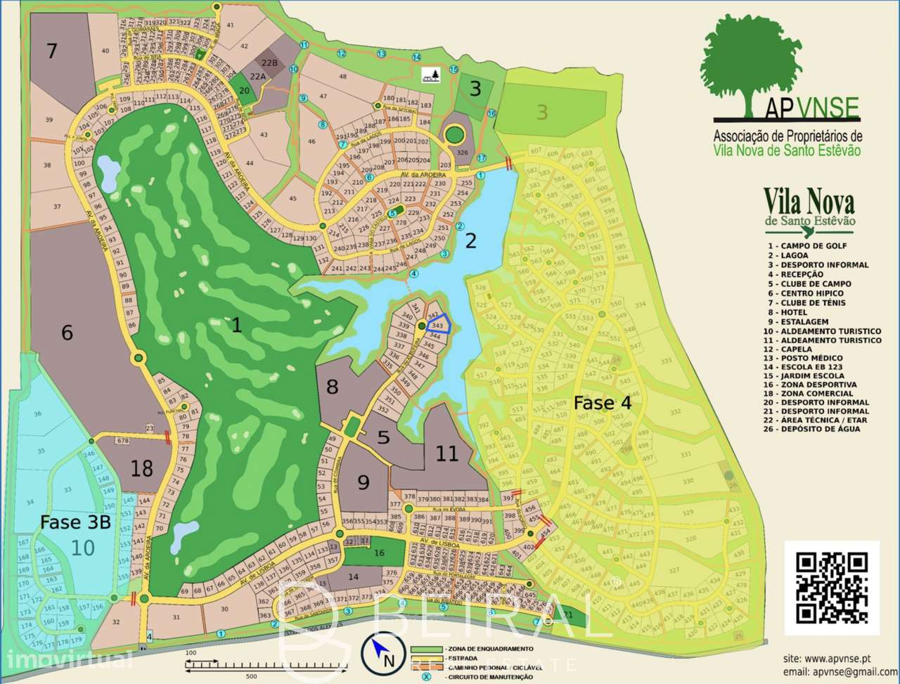TERRENO DE PRESTÍGIO FRENTE AO LAGO NO GOLF DE SANTO ESTÊVÃO - Grande imagem: 5/27