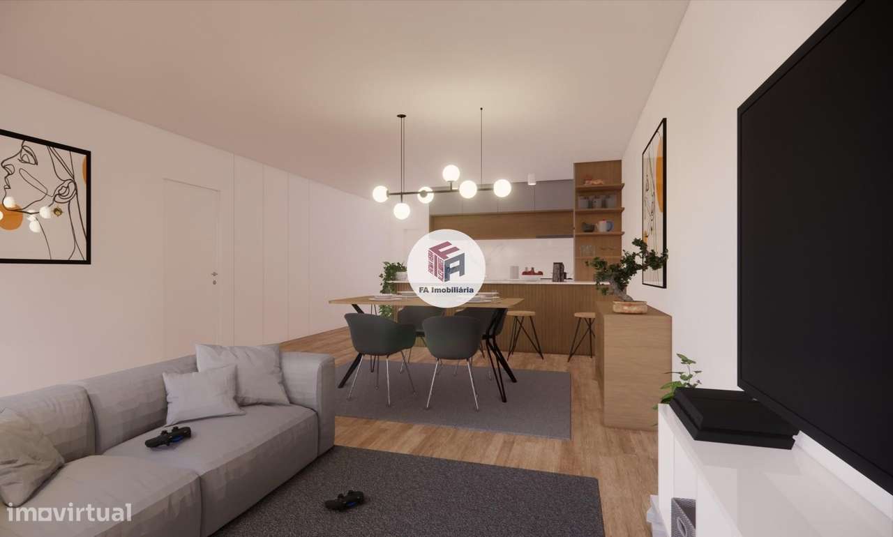 T1 Duplex (nascente) Centro Matosinhos - Grande imagem: 4/5