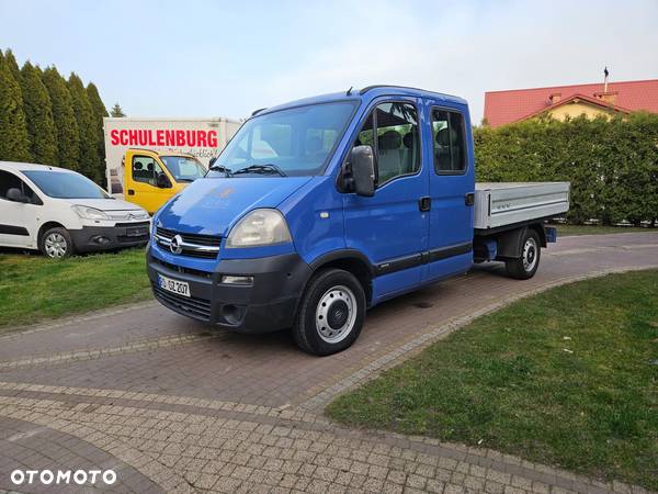 Opel MOVANO 2.5 CDTI 120 KM DUBEL KABINA DOKA 7 OSÓB SKRZYNIA - 3